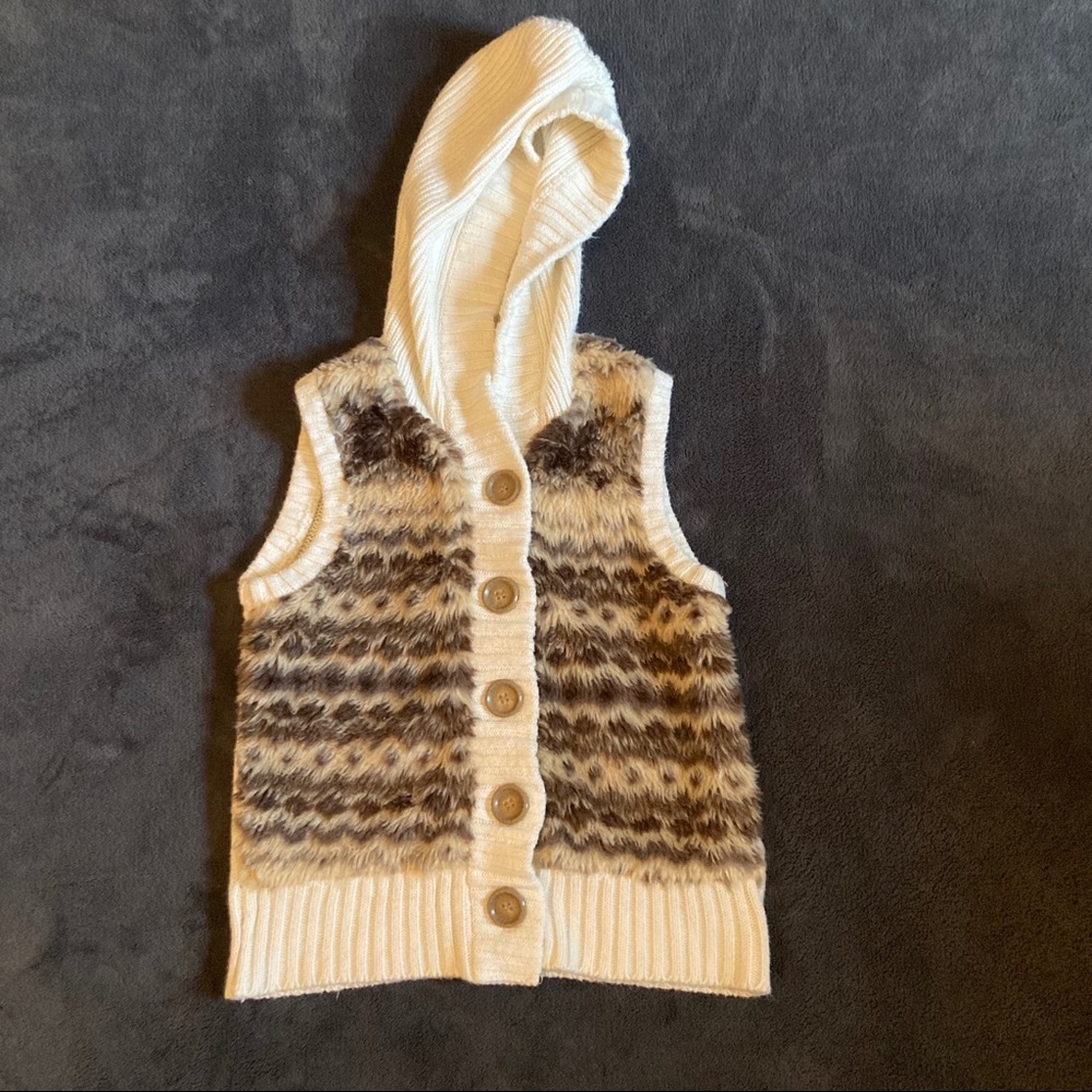 Girls Knit Vest